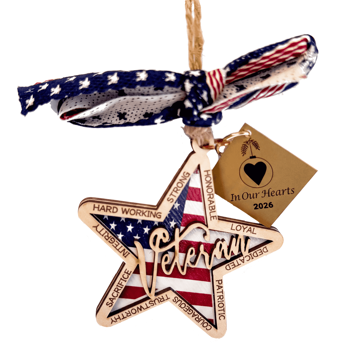 Veteran Ornament Photo